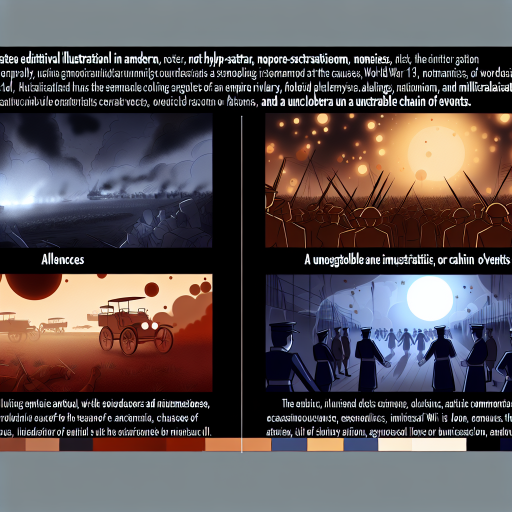 Pagrindinės Pirmojo pasaulinio karo išsiveržimo priežastys