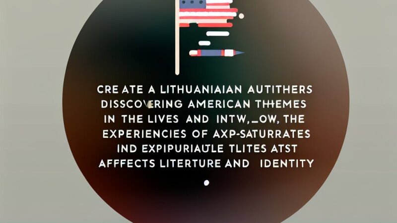 Amerikos vaizdiniai lietuvių rašytojų gyvenimuose ir kūriniuose