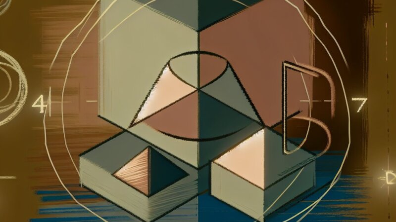 Briaunainių tipai: kubas, gretasienis ir piramidė – pagrindai ir pavyzdžiai