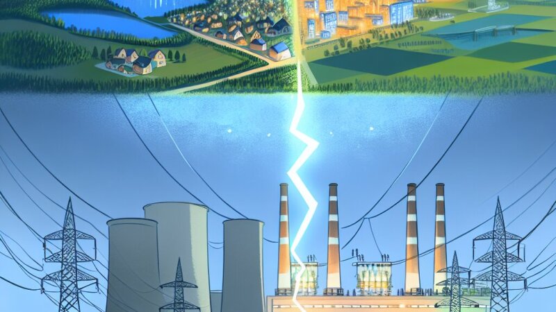 Elektros energetikos sistema ir jos pagrindiniai elementai gimnazistams