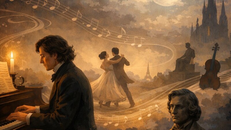 Fryderyko Šopeno gyvenimas ir palikimas: Romantizmo genijaus portretas