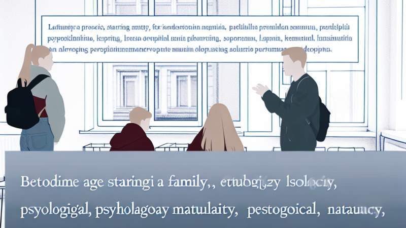 Kada yra tinkamiausias amžius šeimos kūrimui Lietuvoje?