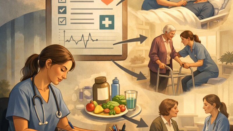 Kaip sudaryti efektyvų slaugos planą: principai ir pavyzdys