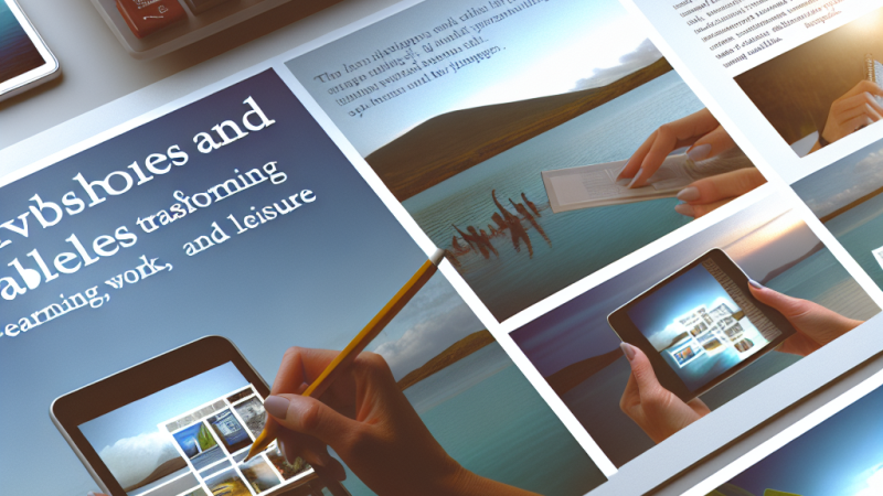 Planšetinių kompiuterių ir išmaniųjų telefonų svarba kasdienybėje