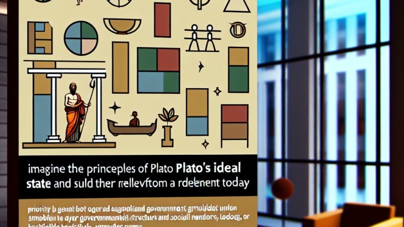 Platono idealios valstybės principai ir jų aktualumas šiandien