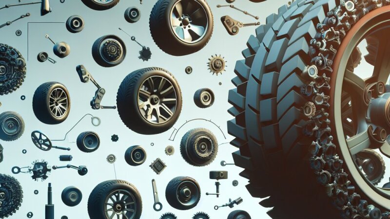 Ratinės važiuoklės konstrukcija, funkcijos ir tipai