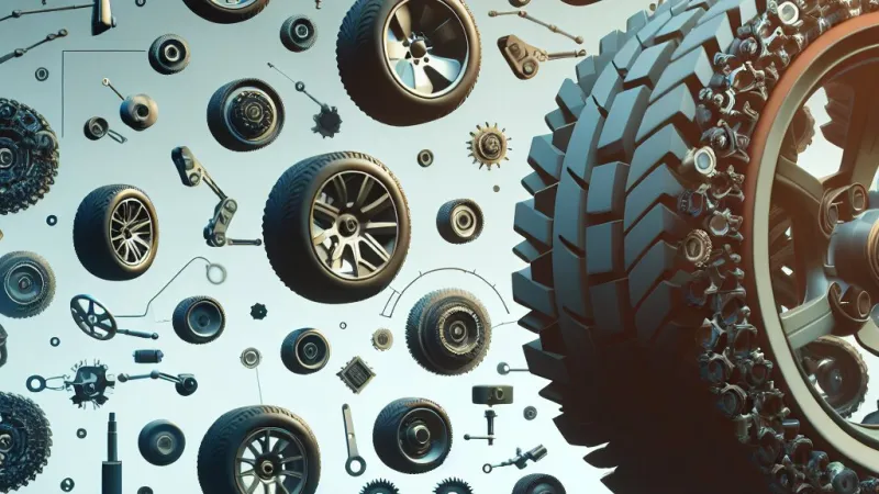 Ratinės važiuoklės konstrukcija, funkcijos ir tipai