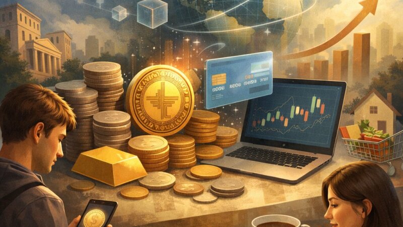 Šiuolaikinių pinigų rūšių įvairovė ir jų reikšmė ekonomikoje