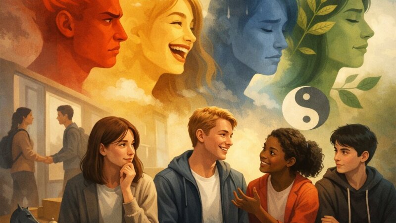 Temperamentas: asmenybės bruožų ir elgesio analizė gimnazijos mokiniams